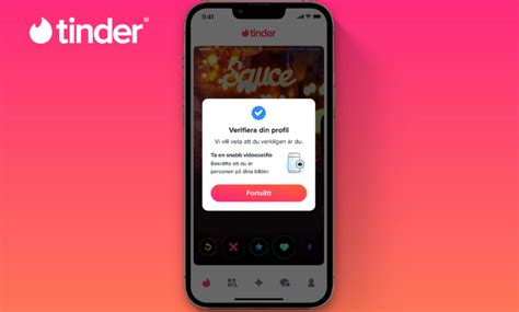 Fotoverifiering – Tinder